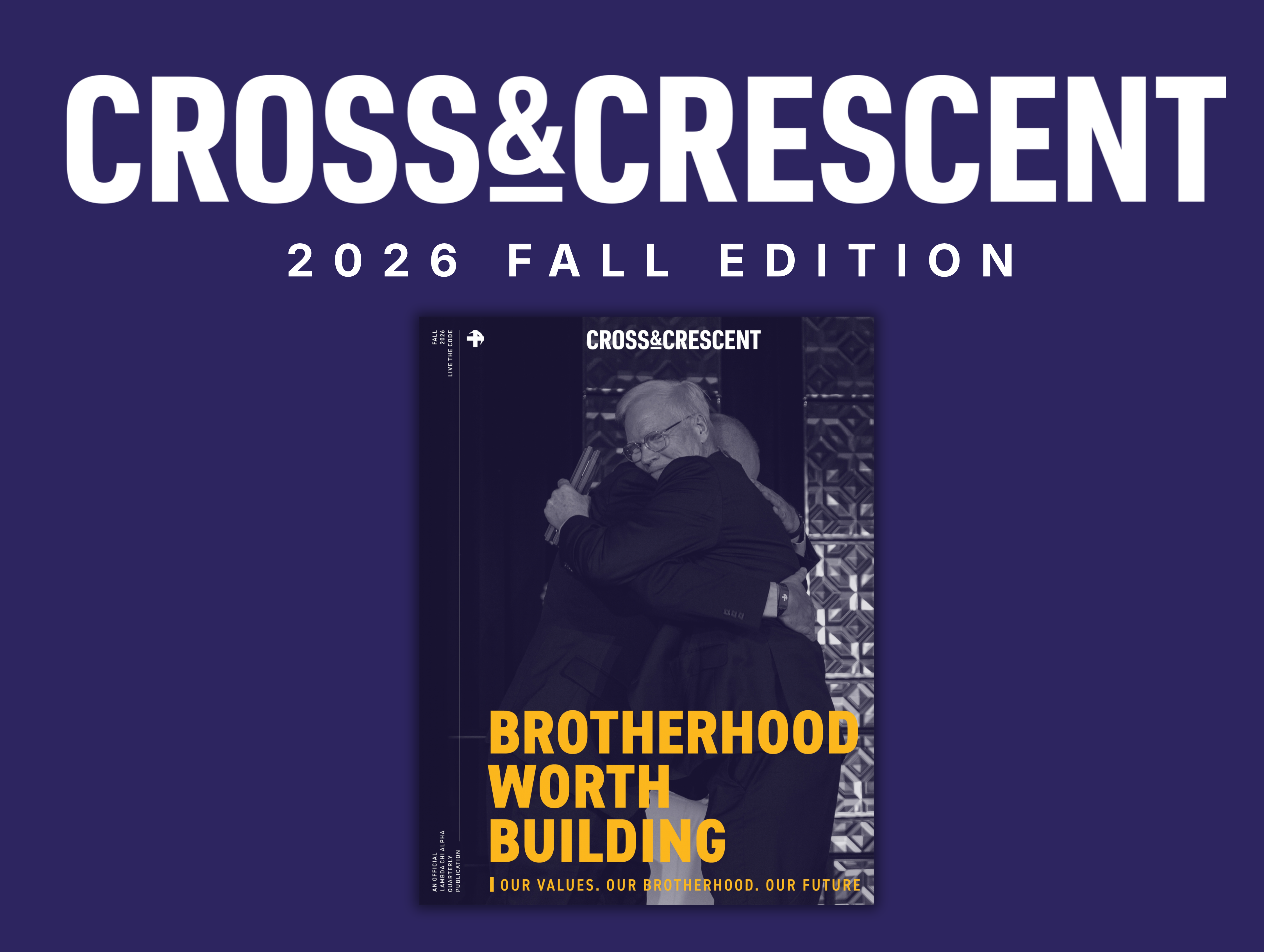 Fall 2026 Cross & Crescent Magazine